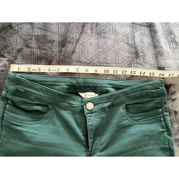 Christopher & Banks Teal Straight Leg Stretchy Size 6 Jeans - Picture 6 of 9